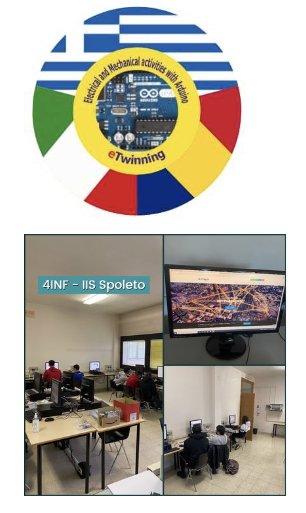 progetto eTwinning “Electrical and mechanical activities with Arduino”